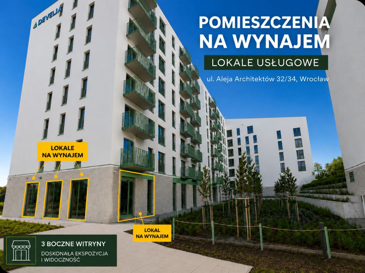 Lokal Wrocław Żerniki, al. Architektów. Zdjęcie 2