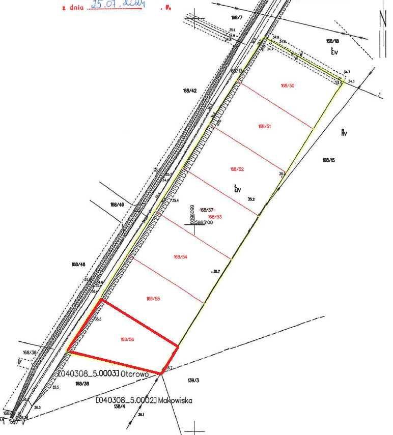 Działka budowlana Otorowo. Zdjęcie 3