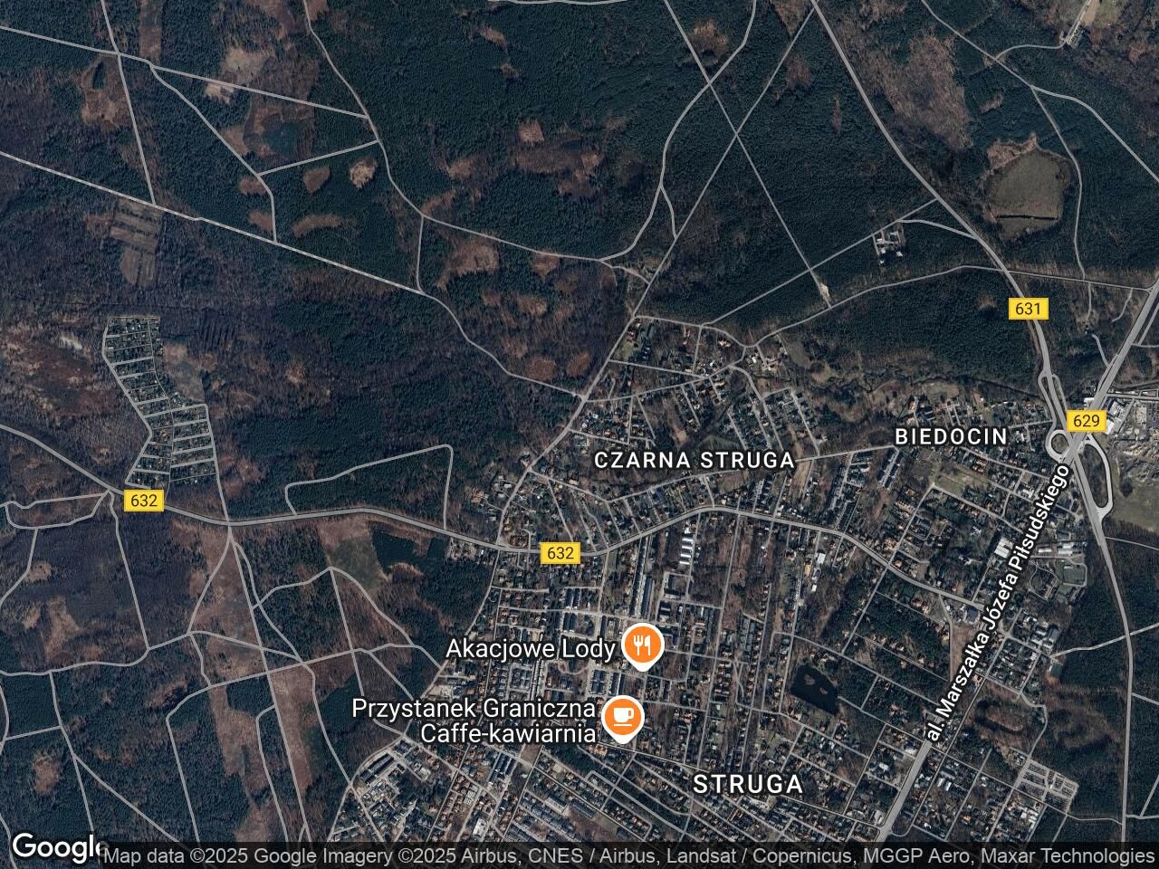 Działka budowlana Marki Czarna Struga, ul. Szczygla