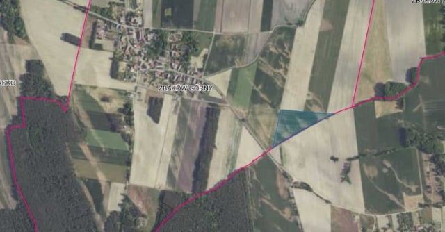 Działka rolna Zbaków Górny. Zdjęcie 1