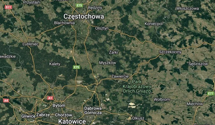 Garaż/miejsce parkingowe Myszków