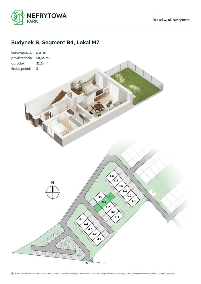 Mieszkanie 3-pokojowe Rzeszów Załęże, ul. Nefrytowa. Zdjęcie 22