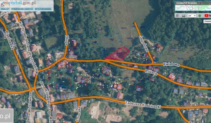 Działka budowlana Walim, ul. Kwiatowa