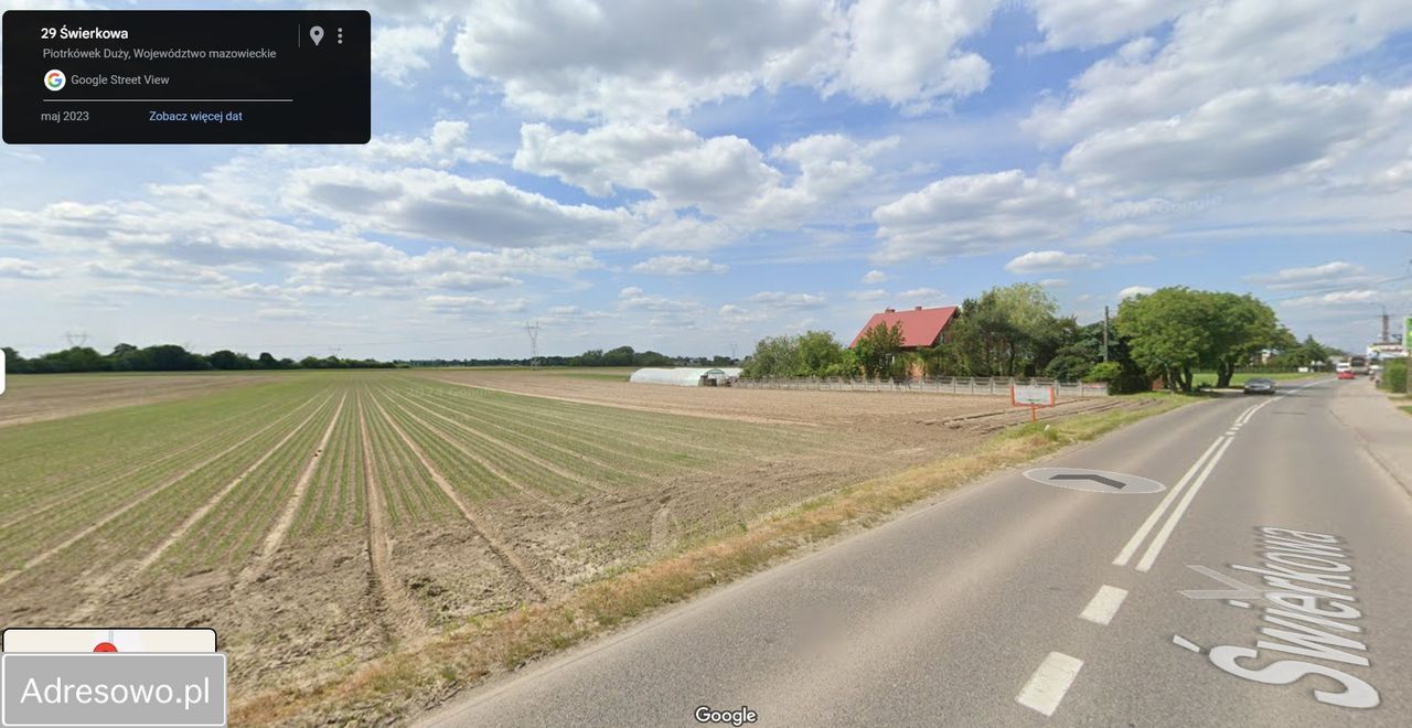 Działka inwestycyjna Piotrkówek Duży, ul. Świerkowa. Zdjęcie 2