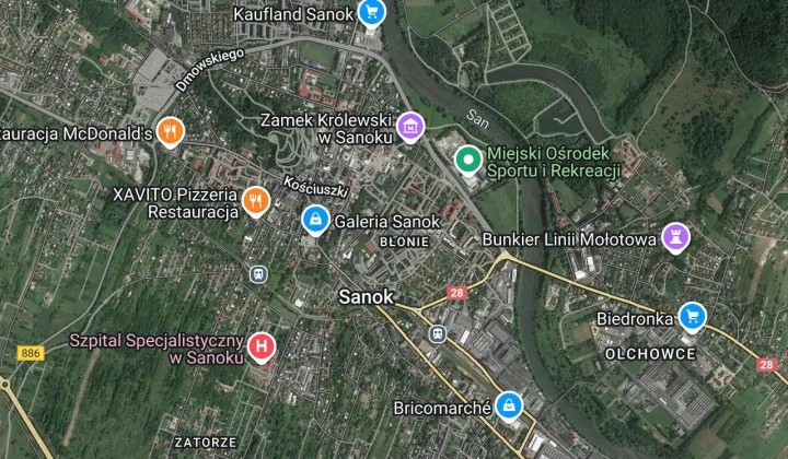Mieszkanie 2-pokojowe Sanok Błonie, ul. Kochanowskiego