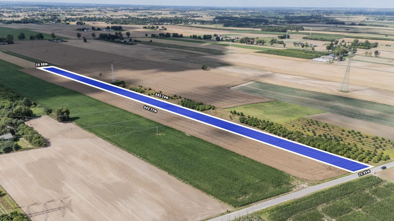 Działka rolno-budowlana Witaniów. Zdjęcie 6