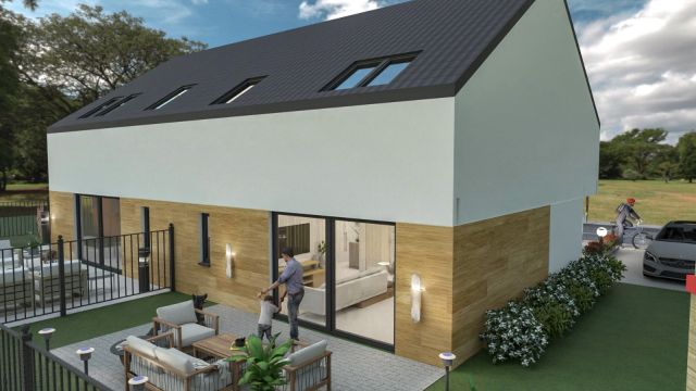 bliźniak, 4 pokoje Stargard, os. Pyrzyckie. Zdjęcie 2