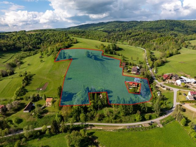 Działka Teleśnica Oszwarowa. Zdjęcie 1