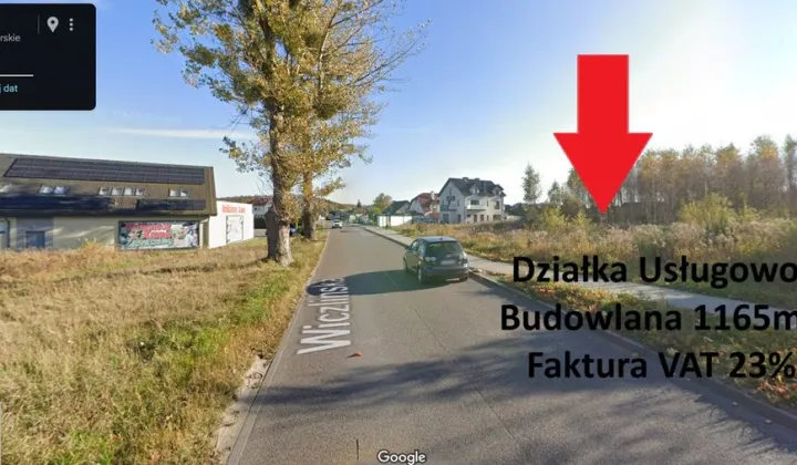 Działka budowlana Gdynia Chwarzno-Wiczlino, ul. Wiczlińska