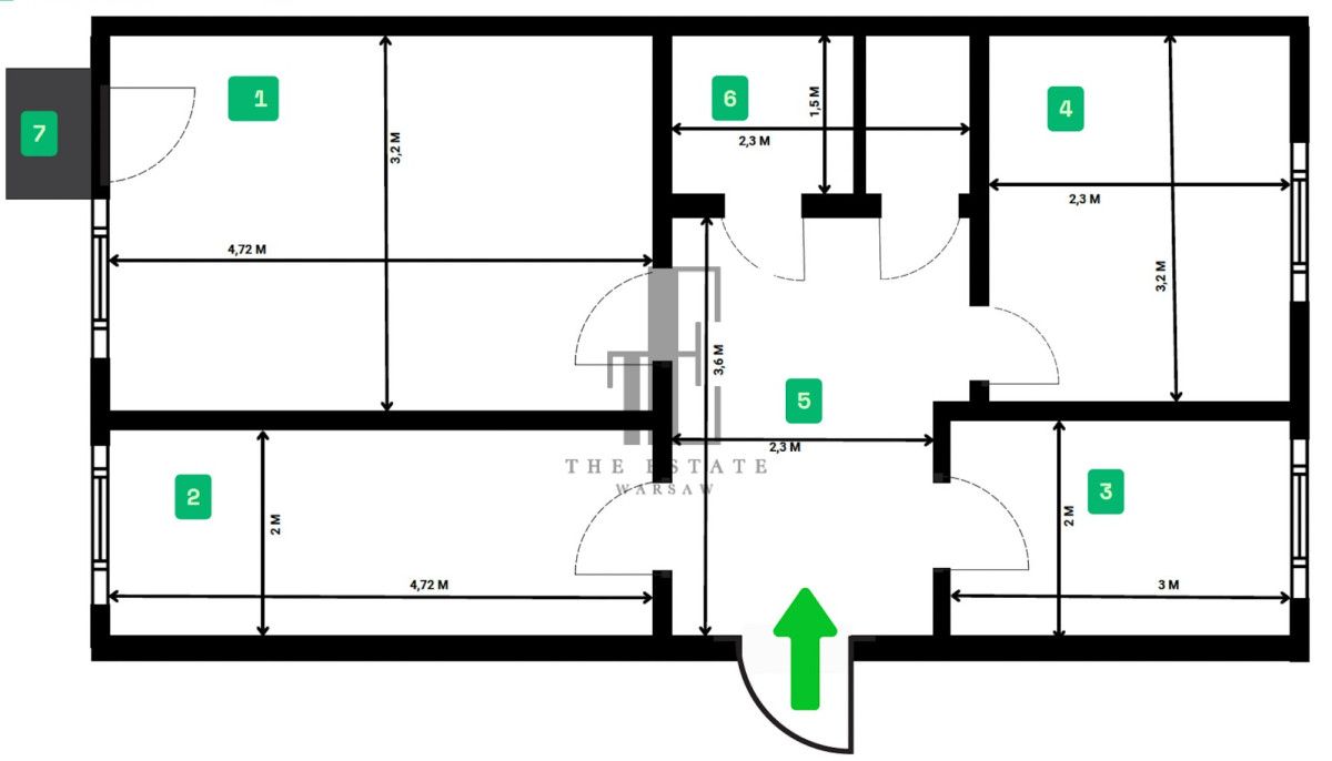 Mieszkanie 3-pokojowe Warszawa Ursus, ul. Orląt Lwowskich. Zdjęcie 17
