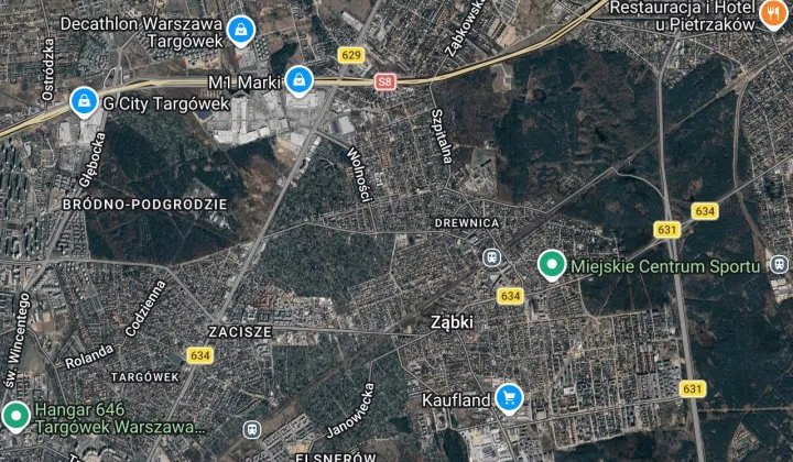 Działka rod Ząbki, ul. Stefana Batorego