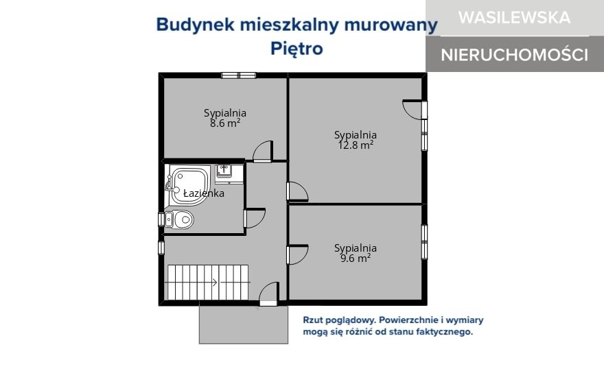 dom wolnostojący, 6 pokoi Michałowo. Zdjęcie 11