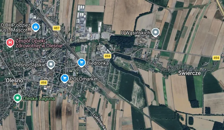 Działka rod Olesno, ul. Ogrodowa