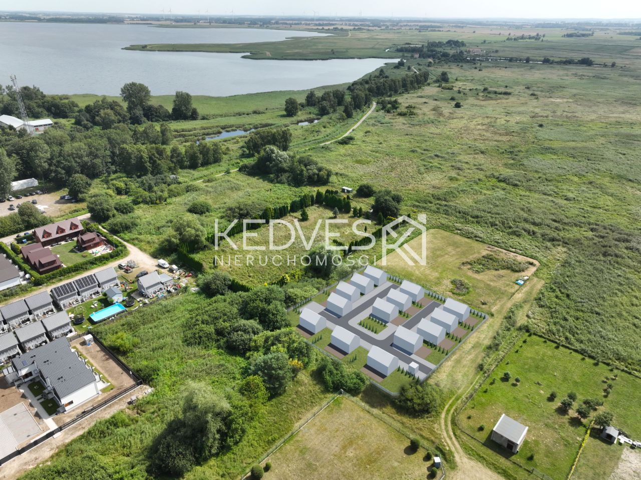 Działka inwestycyjna Rogowo