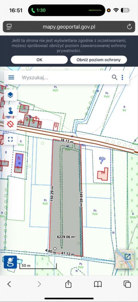 Działka siedliskowa Długołęka. Zdjęcie 2