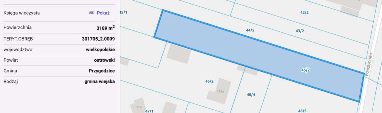 Działka rolno-budowlana Przygodzice, ul. Bursztynowa. Zdjęcie 5
