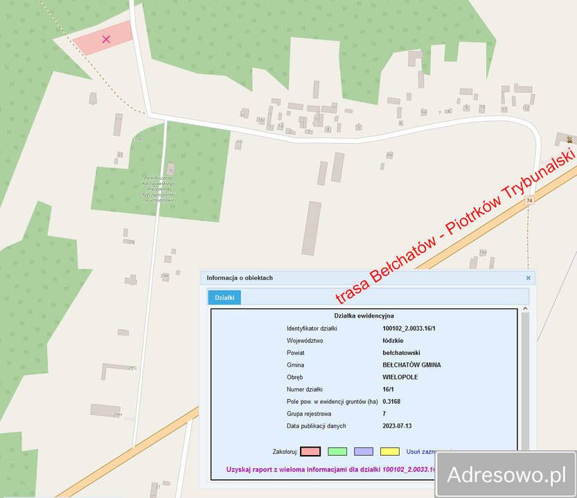 Działka budowlana Wielopole. Zdjęcie 3