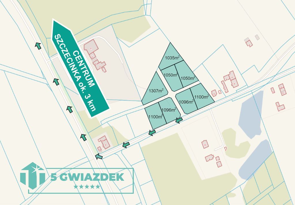 Działka budowlana Turowo. Zdjęcie 15