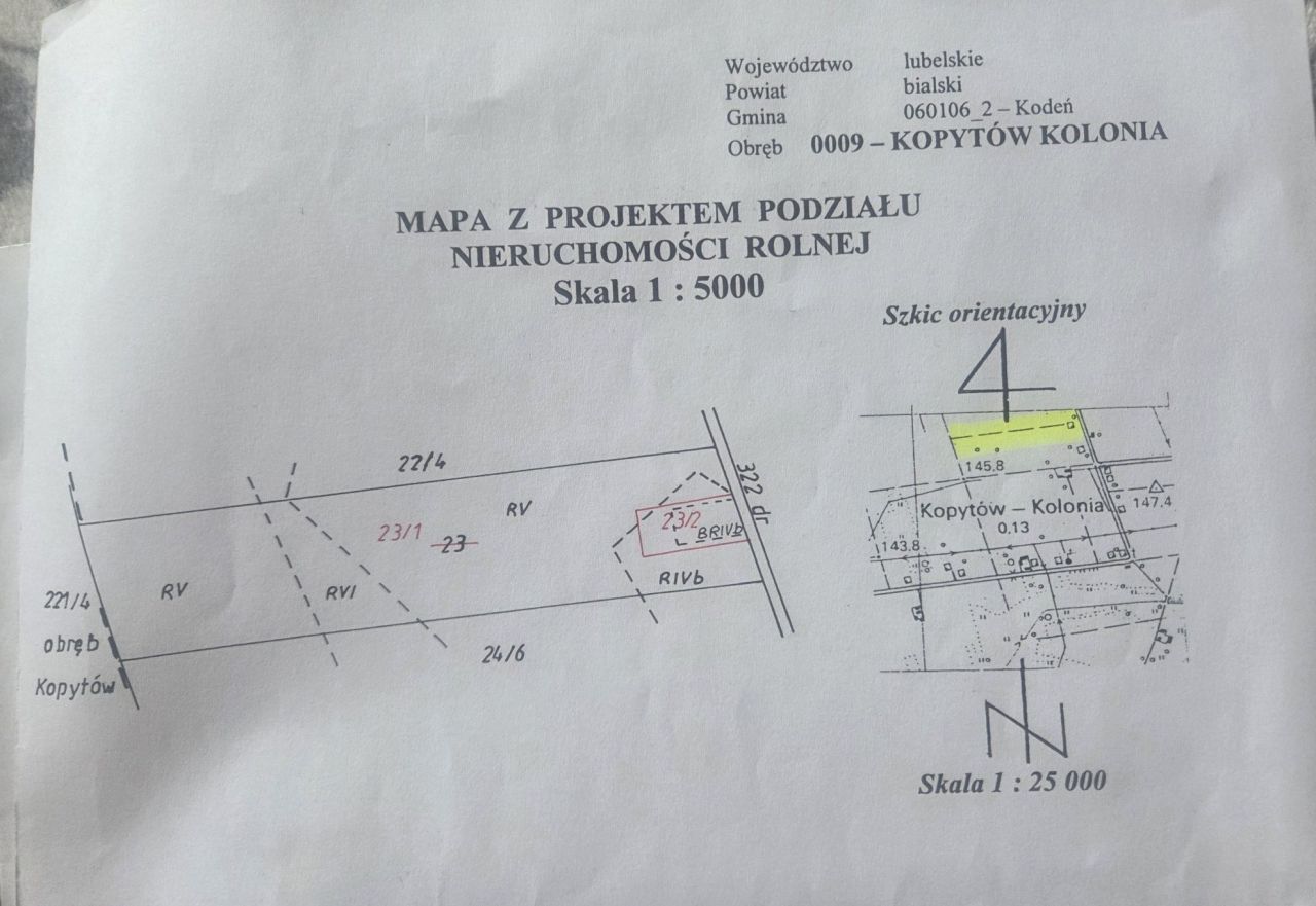 Działka rolna Kopytów-Kolonia. Zdjęcie 7