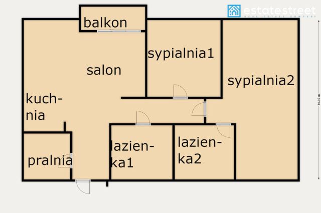 Mieszkanie 3-pokojowe Warszawa Wola, ul. Prosta. Zdjęcie 11