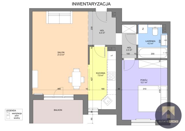 Mieszkanie 2-pokojowe Warszawa Wola, ul. gen. Józefa Bema. Zdjęcie 11