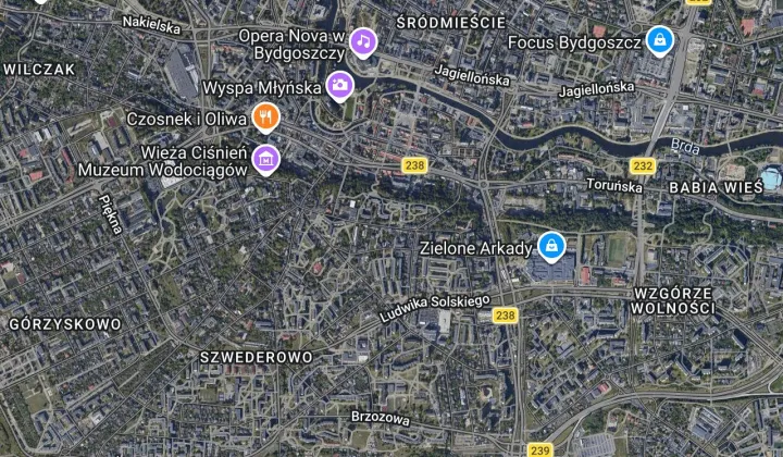 Mieszkanie 1-pokojowe Bydgoszcz Szwederowo, ul. Nowodworska