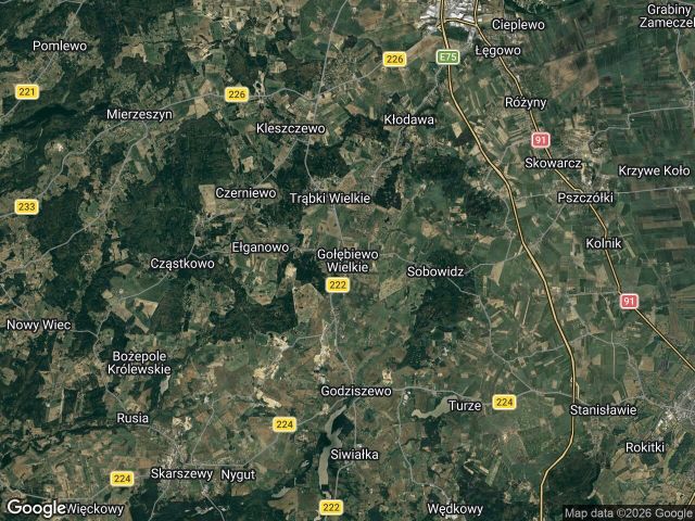 Działka rolna Gołębiewo Wielkie. Zdjęcie 1