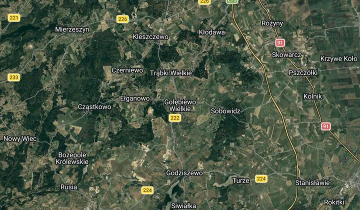 Działka rolna Gołębiewo Wielkie