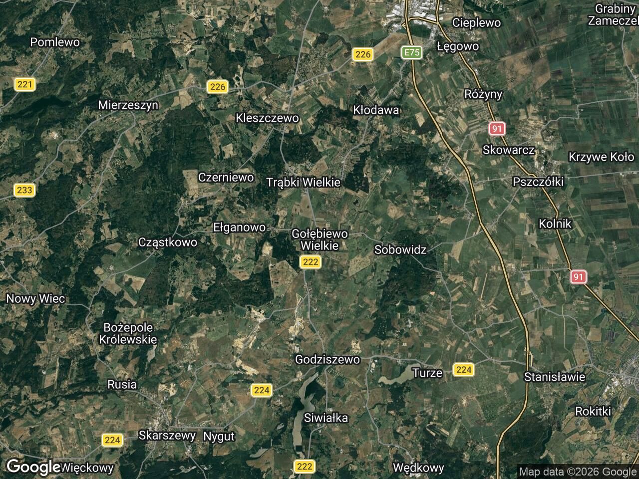 Działka rolna Gołębiewo Wielkie. Zdjęcie 1