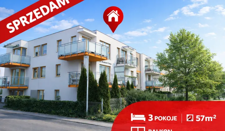 Mieszkanie 3-pokojowe Pruszcz Gdański, ul. Obrońców Pokoju