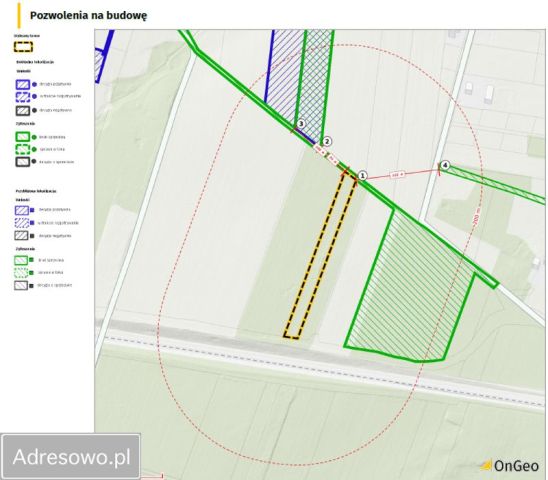 Działka rolna Postękalice. Zdjęcie 1
