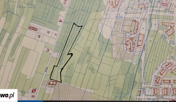 Działka inwestycyjna Rzeszów Przybyszówka, ul. Pańska