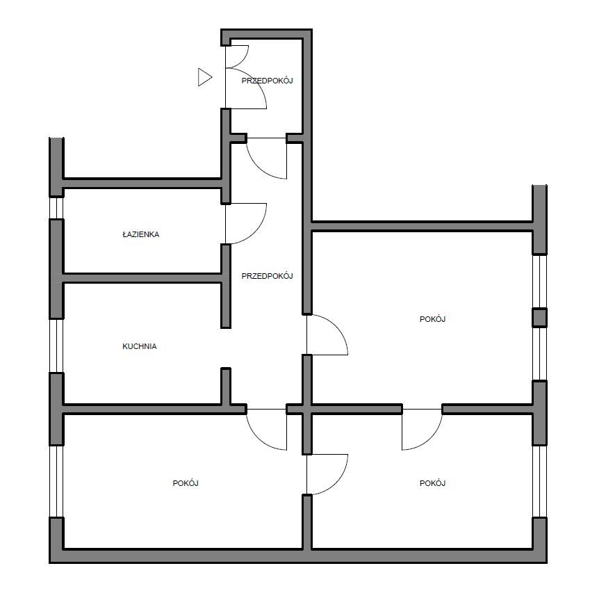 Mieszkanie 3-pokojowe Gliwice Śródmieście, ul. Jana Pawła II. Zdjęcie 10