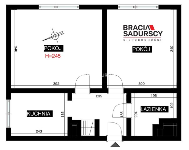 Mieszkanie 2-pokojowe Kraków Śródmieście, ul. Zaułek Wileński. Zdjęcie 16