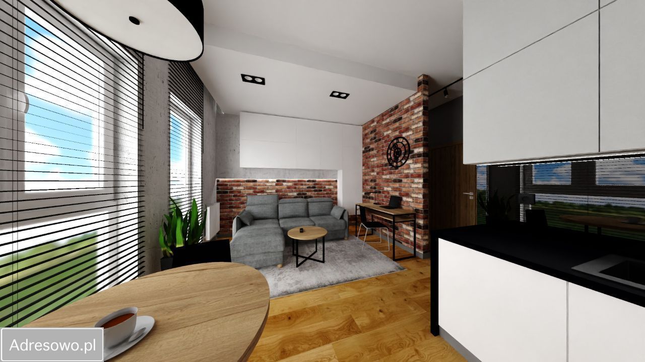 Mieszkanie 1-pokojowe Koszalin Centrum, ul. Jarosława Dąbrowskiego. Zdjęcie 3