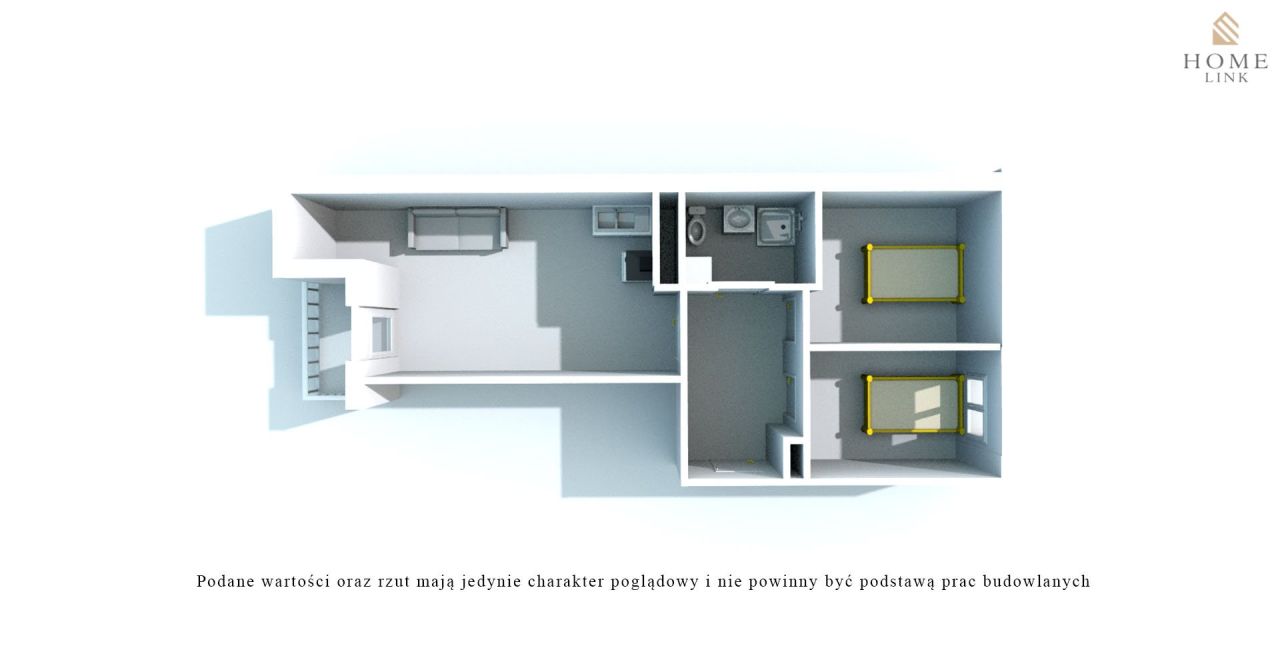 Mieszkanie 3-pokojowe Dywity, ul. Warmińska. Zdjęcie 6