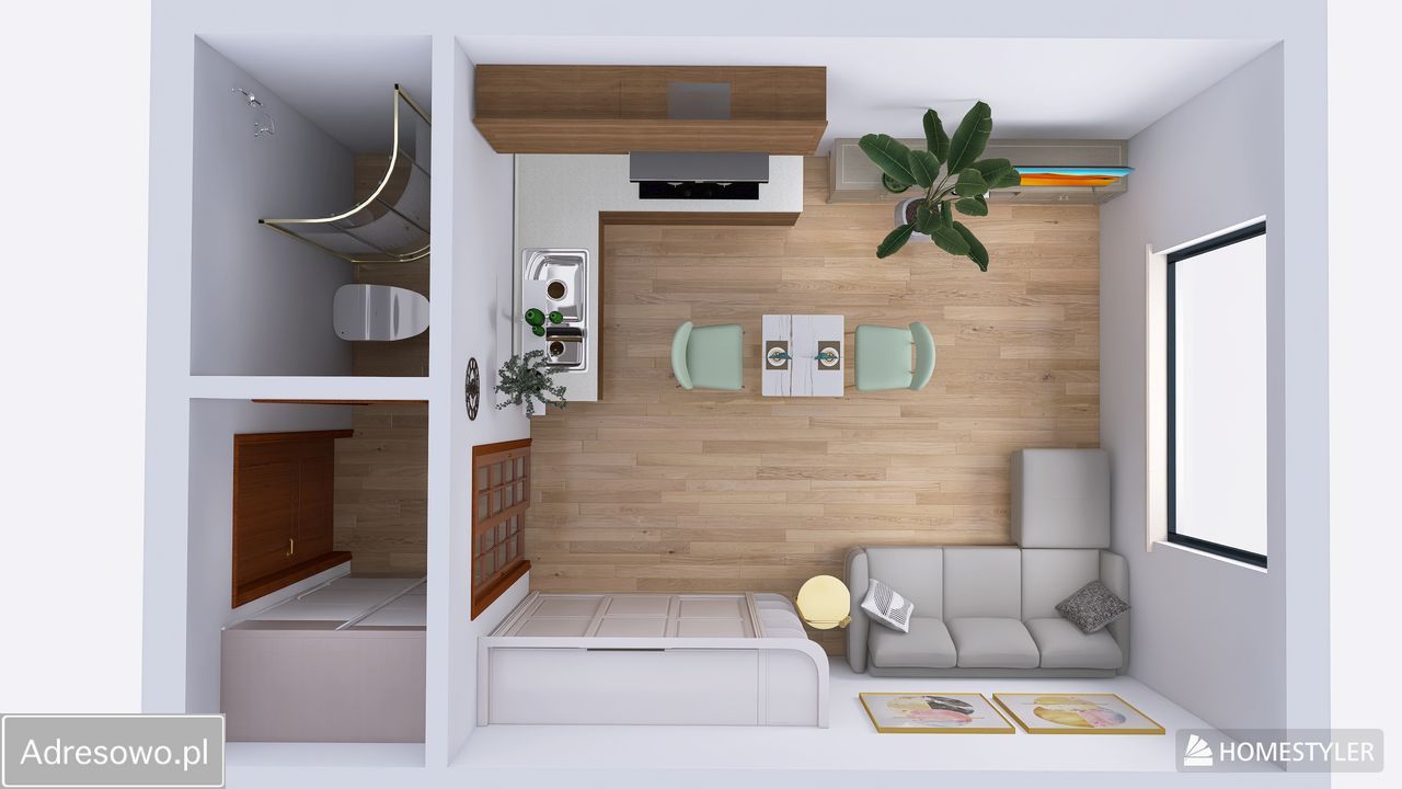 Mieszkanie 1-pokojowe Białystok Centrum, al. Józefa Piłsudskiego