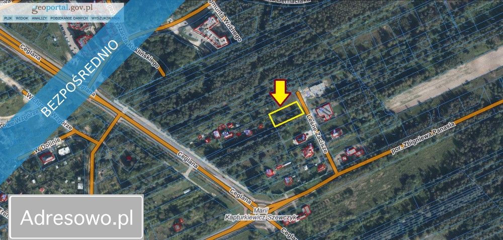 Działka budowlana Puławy, ul. Leśne Zacisze