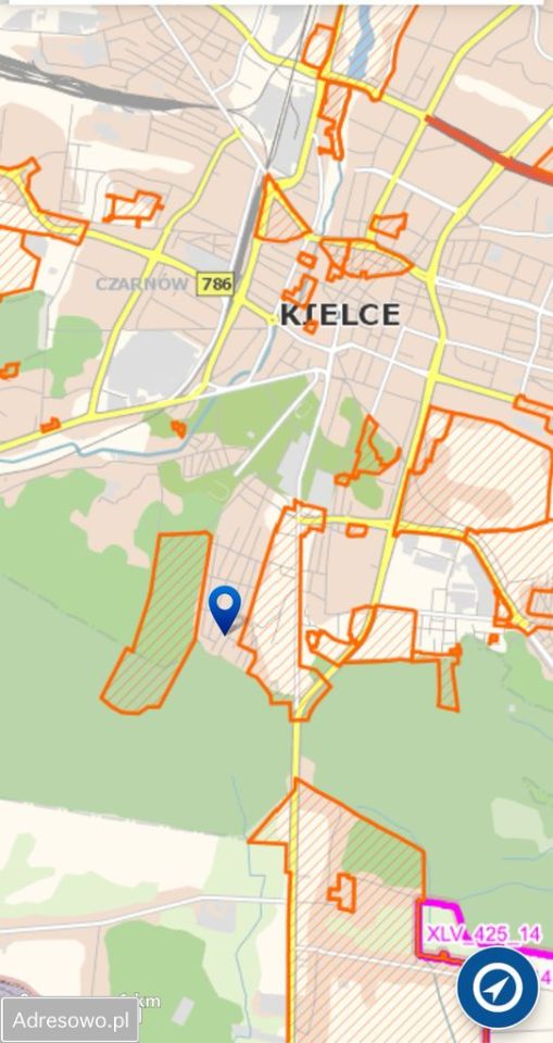 Działka budowlana Kielce Baranówek, ul. Augustyna Kordeckiego. Zdjęcie 4