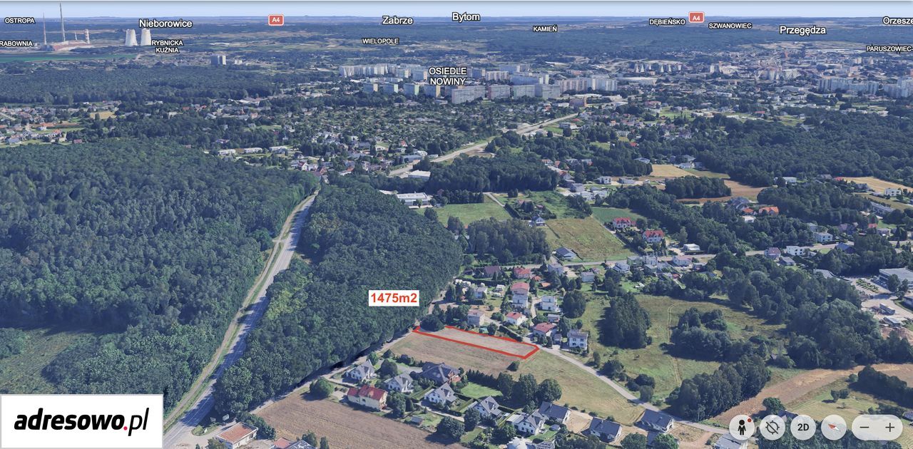 Działka budowlana Rybnik Niedobczyce, ul. Gruntowa. Zdjęcie 3