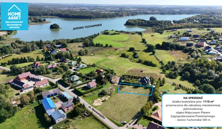 Działka budowlana Warzno, ul. Brzozowa