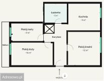 Mieszkanie 3-pokojowe Poznań Rataje, os. Rzeczypospolitej. Zdjęcie 3