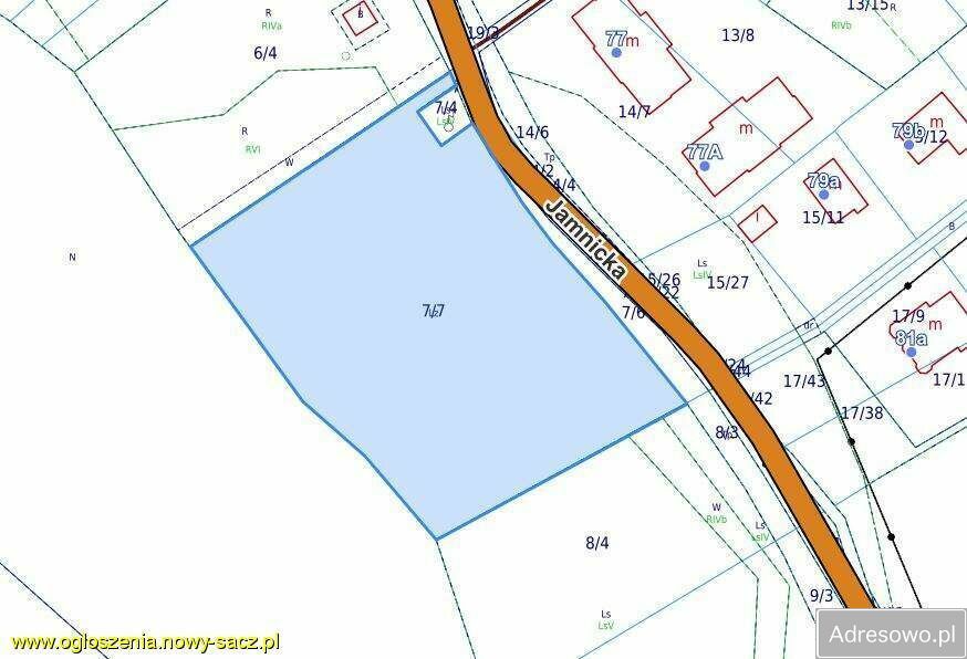 Działka inwestycyjna Nowy Sącz Górne Gołąbkowice, ul. Jamnicka. Zdjęcie 2