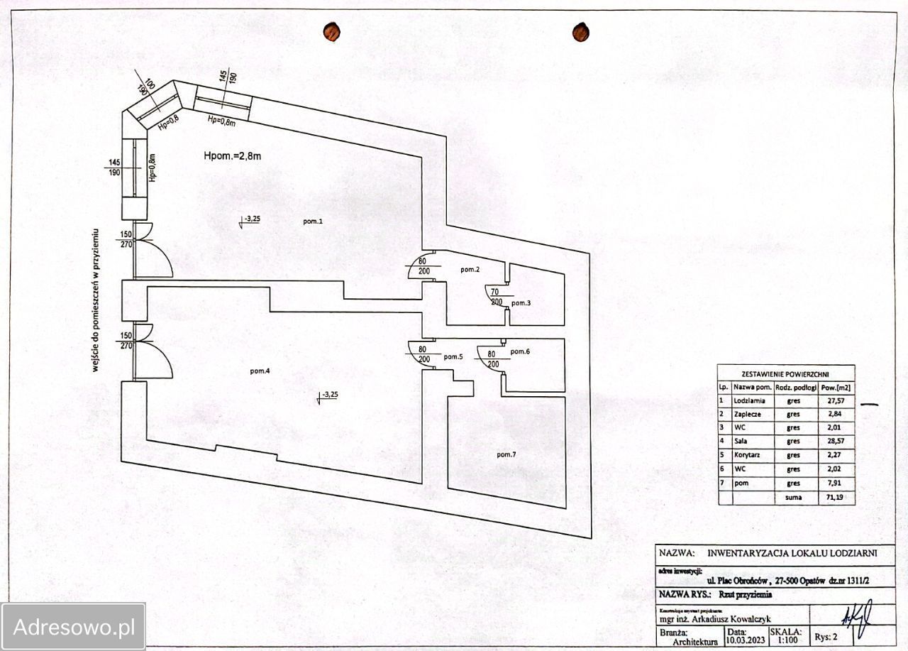 Lokal Opatów, ul. Tadeusza Kościuszki. Zdjęcie 11