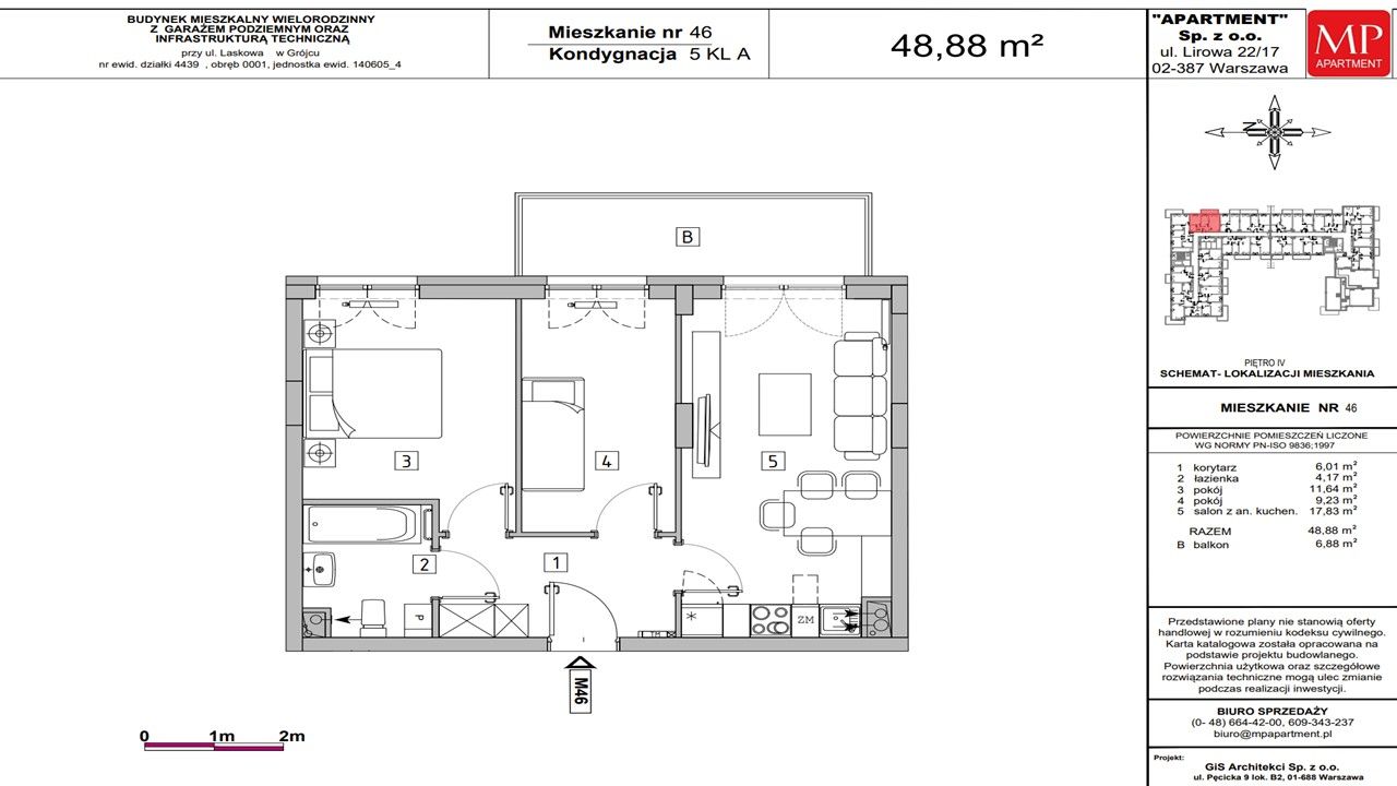 Mieszkanie 3-pokojowe Grójec, ul. Laskowa. Zdjęcie 11