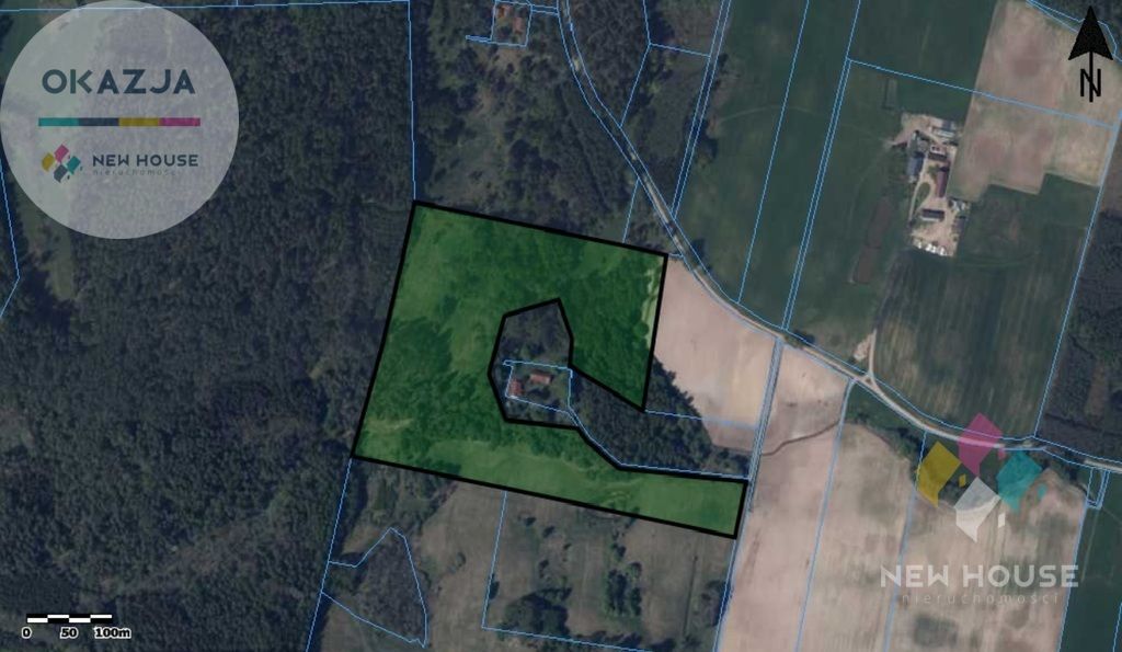 Działka siedliskowa Stryjkowo. Zdjęcie 2