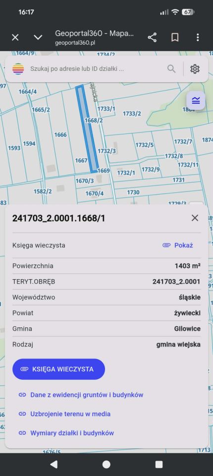 Działka budowlana Gilowice Stara Karczma, ul. Stasińce. Zdjęcie 3