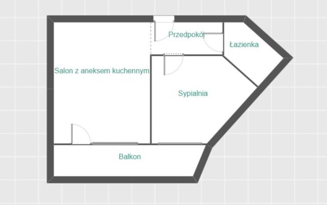 Mieszkanie 2-pokojowe Rzeszów, ul. bł. Karoliny. Zdjęcie 16