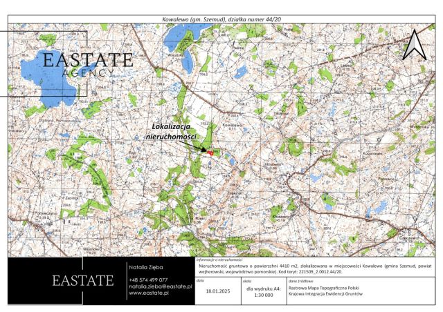 Działka budowlana Kowalewo, ul. Na Zagajnik. Zdjęcie 5