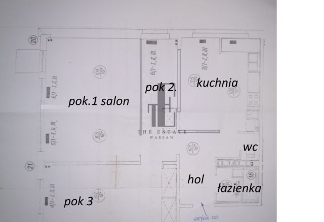 Mieszkanie 3-pokojowe Warszawa Ochota, ul. Gorlicka. Zdjęcie 21